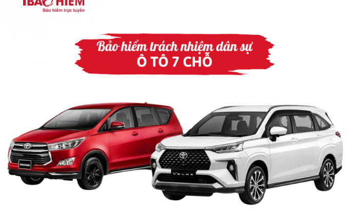 Bảo hiểm trách nhiệm dân sự ô tô 7 chỗ