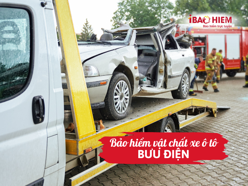 Bảo hiểm vật chất xe ô tô bưu điện
