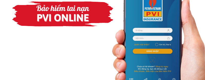Bảo hiểm tai nạn PVI online