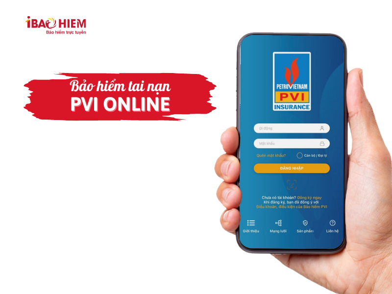 Bảo hiểm tai nạn PVI online