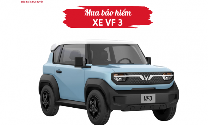 Mua bảo hiểm xe VF 3