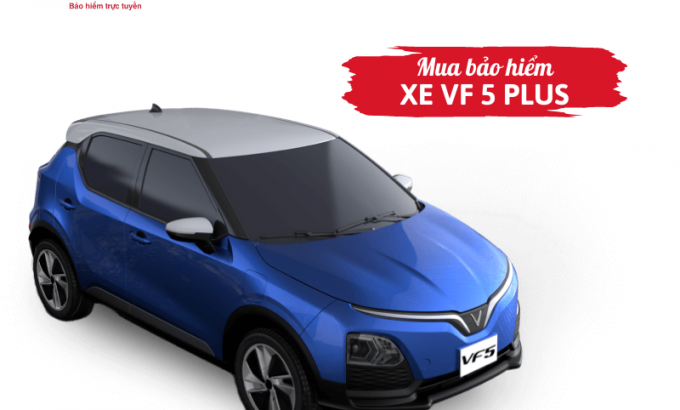 Mua bảo hiểm xe VF 5 plus