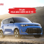 Chi phí mua bảo hiểm xe ô tô