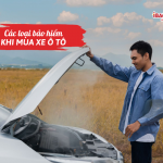 Các loại bảo hiểm khi mua xe ô tô 