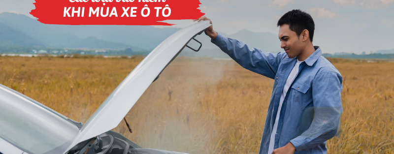 Các loại bảo hiểm khi mua xe ô tô