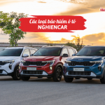 Các loại bảo hiểm ô tô nghiencar