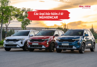 Các loại bảo hiểm ô tô nghiencar