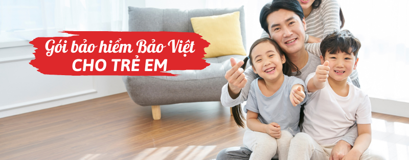 Gói bảo hiểm Bảo Việt cho trẻ em