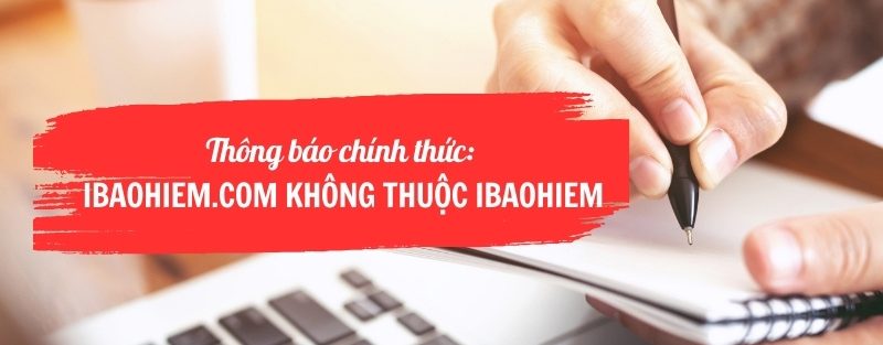 Thông báo chính thức: ibaohiem.com không thuộc IBAOHIEM