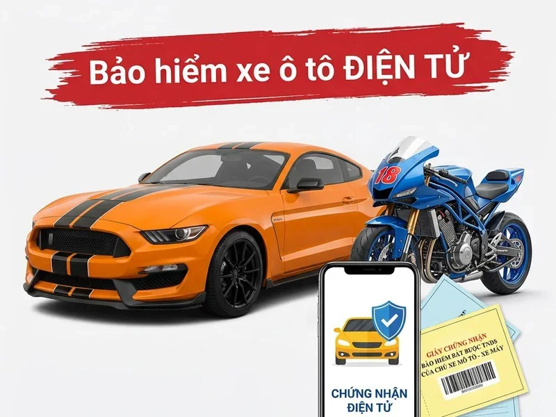 Bảo hiểm xe ô tô điện tử